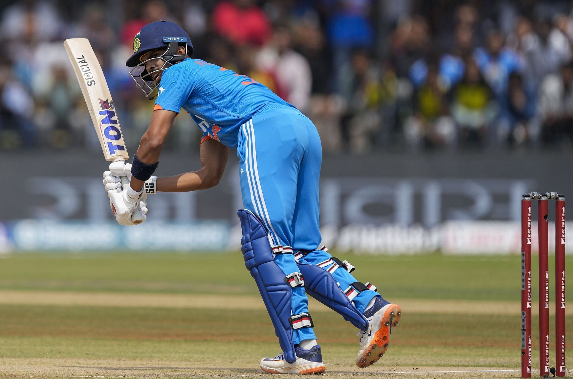 Ruturaj Gaikwad was dismissed early on a batting beauty